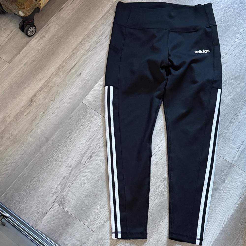 Adidas climalite leggings size large 30/27
